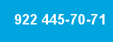 922 445-70-71